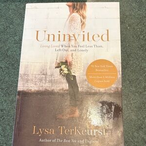 Uninvited paperback book